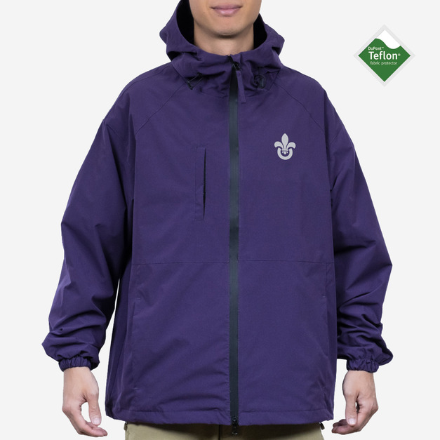 oldscout® Teflon®三防透氣連帽外套・童軍紫・L・XL oldscout® Teflon®三防透氣連帽外套・童軍紫・L・XL