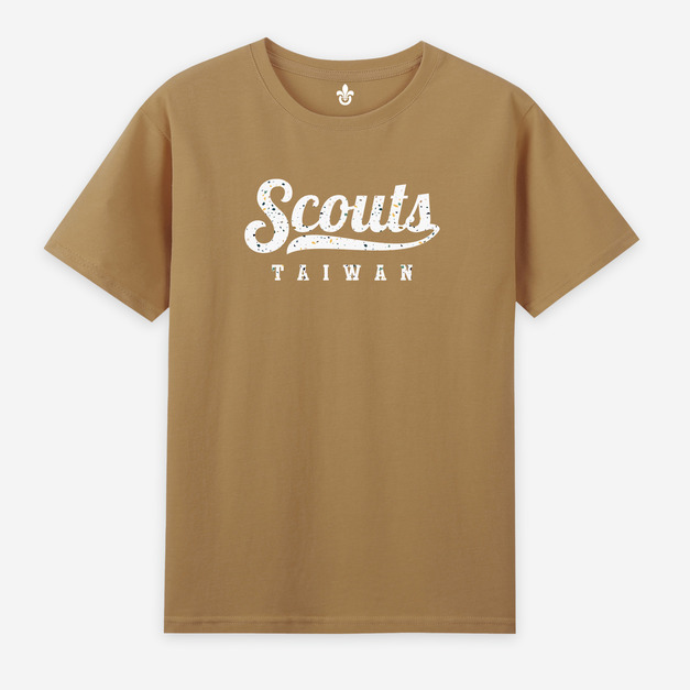 SIRO™ Scouts Taiwan 磨石子印花・奶茶棕・S・M・L SIRO™ Scouts Taiwan 磨石子印花・奶茶棕・S・M・L