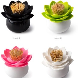 蓮花好剔牙籤罐-黑色 蓮花好剔牙籤罐-黑色