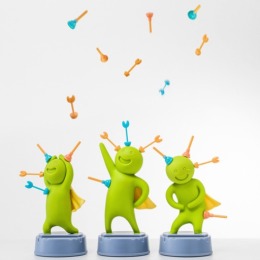 勇氣小子磁吸公仔名片座 勇氣小子磁吸公仔名片座