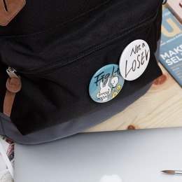 Foufou胸章(58mm) Foufou胸章(58mm)