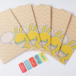 FouFou牛皮包裝紙袋組-S/M/L(5入) FouFou牛皮包裝紙袋組-S/M/L(5入)