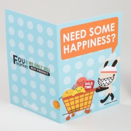Foufou插畫萬用卡-Happiness Foufou插畫萬用卡-Happiness