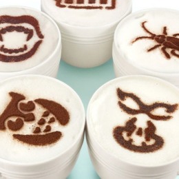 特殊咖啡拉花裝飾模板(5入) 特殊咖啡拉花裝飾模板(5入)