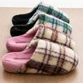 格紋絨毛拖_2 格紋絨毛拖_2