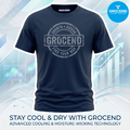 【GROCEND】經典品牌圖章原創球衣 男女款專業吸濕排汗衫 短袖運動涼感機能衣 【GROCEND】經典品牌圖章原創球衣 男女款專業吸濕排汗衫 短袖運動涼感機能衣