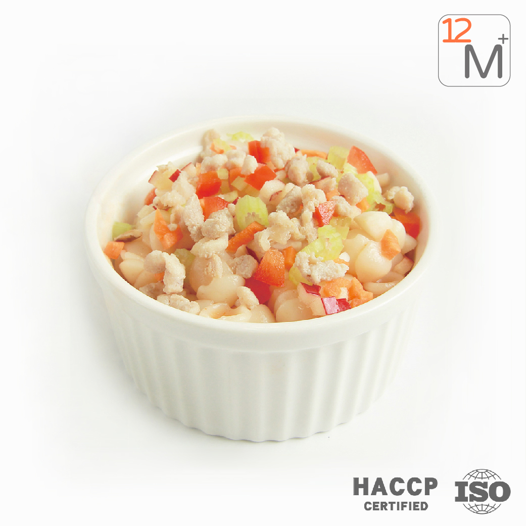 12-15 蕃茄紅了豬兒笑了義大利麵 110g