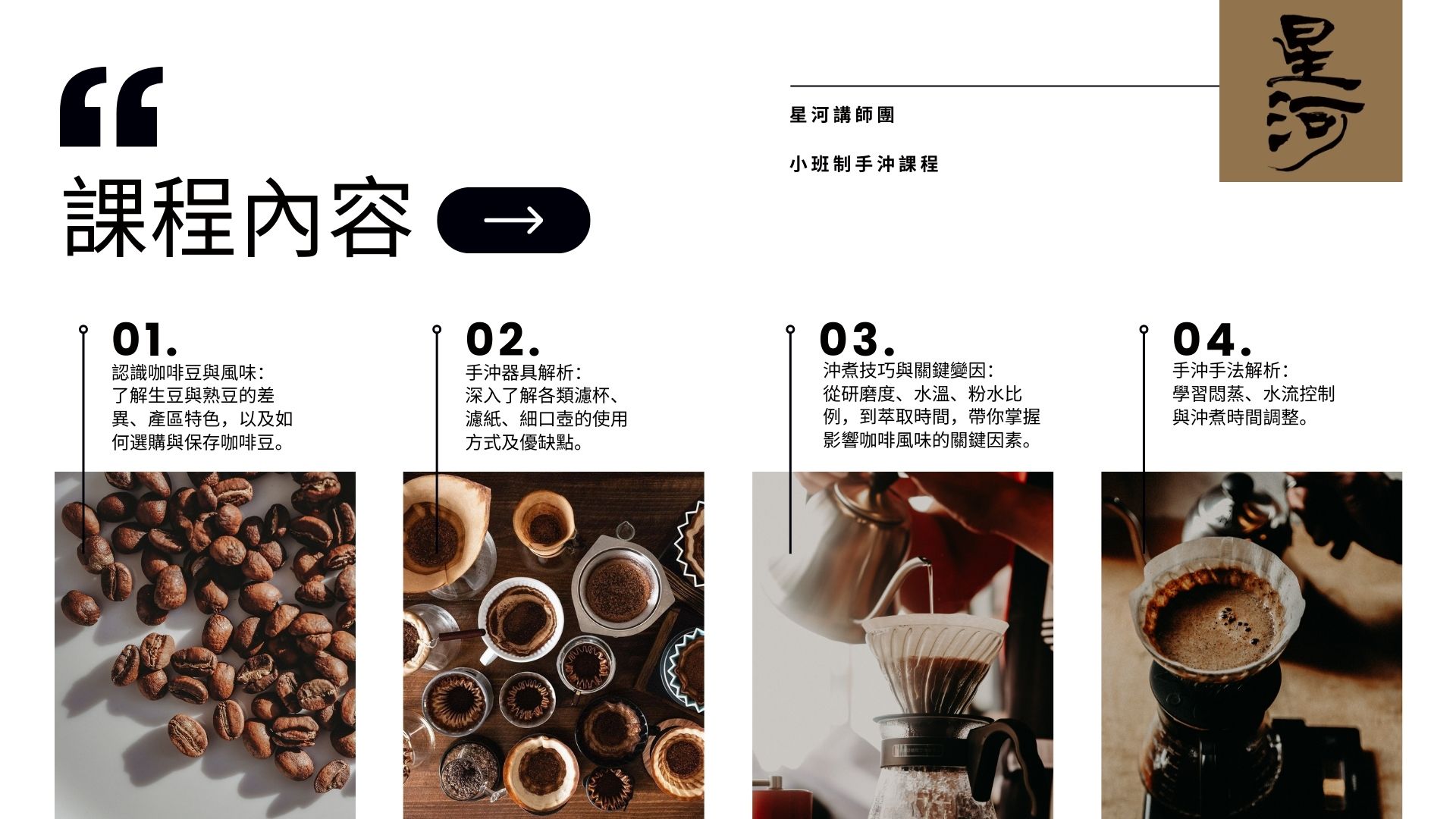 手沖入門課程 新莊