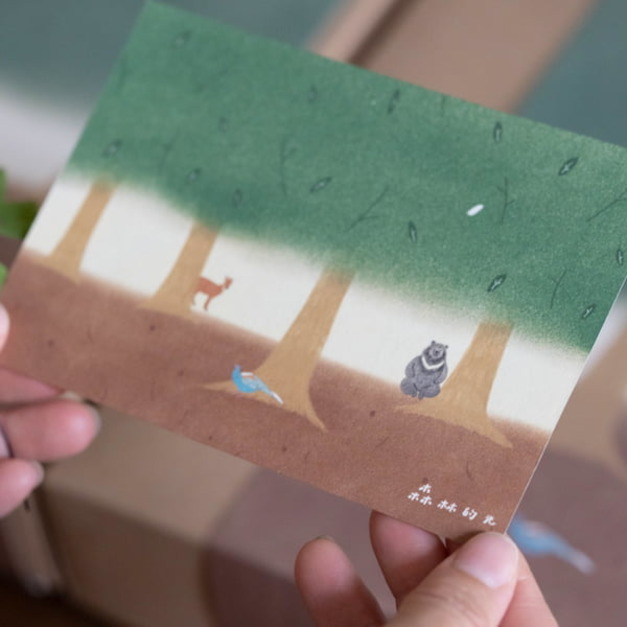 送禮設計小卡|森林有光 送禮設計小卡|森林有光