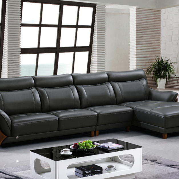 寶格L型實木皮沙發 寶格L型實木皮沙發