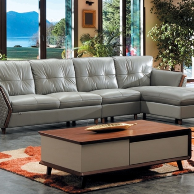 歐克現代L型皮沙發 歐克現代L型皮沙發