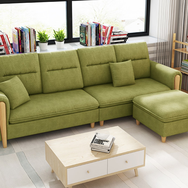 庫倫| L型布沙發-綠色0183-11 庫倫| L型布沙發-綠色0183-11