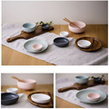 【韓國ERATO】 韓式條絨矮碗 素色矮碗 小菜碟 醬料碟 陶瓷矮碗 餐碗 五尺寸任選_5 【韓國ERATO】 韓式條絨矮碗 素色矮碗 小菜碟 醬料碟 陶瓷矮碗 餐碗 五尺寸任選_5