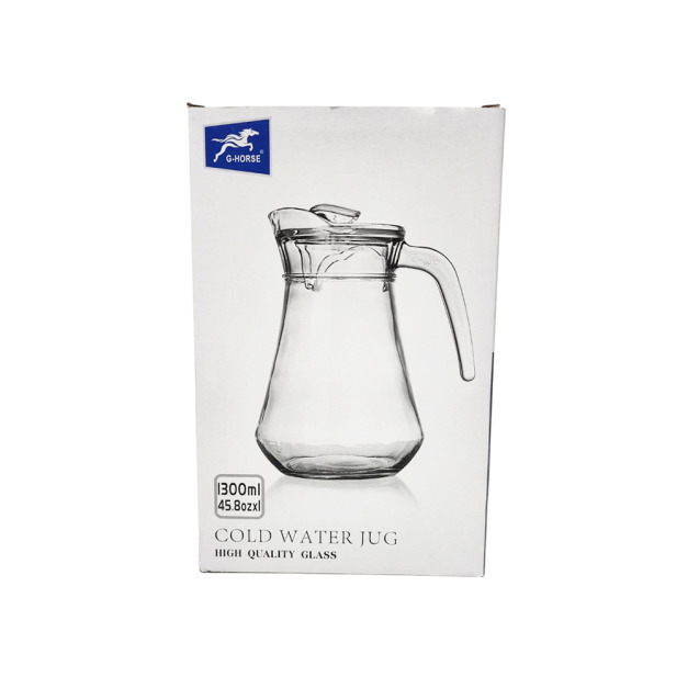 ZERO原點居家 造型冷水壺 1.3L 1300mL 啤酒壺 果汁壺 扎壺 玻璃壺 ZERO原點居家 造型冷水壺 1.3L 1300mL 啤酒壺 果汁壺 扎壺 玻璃壺