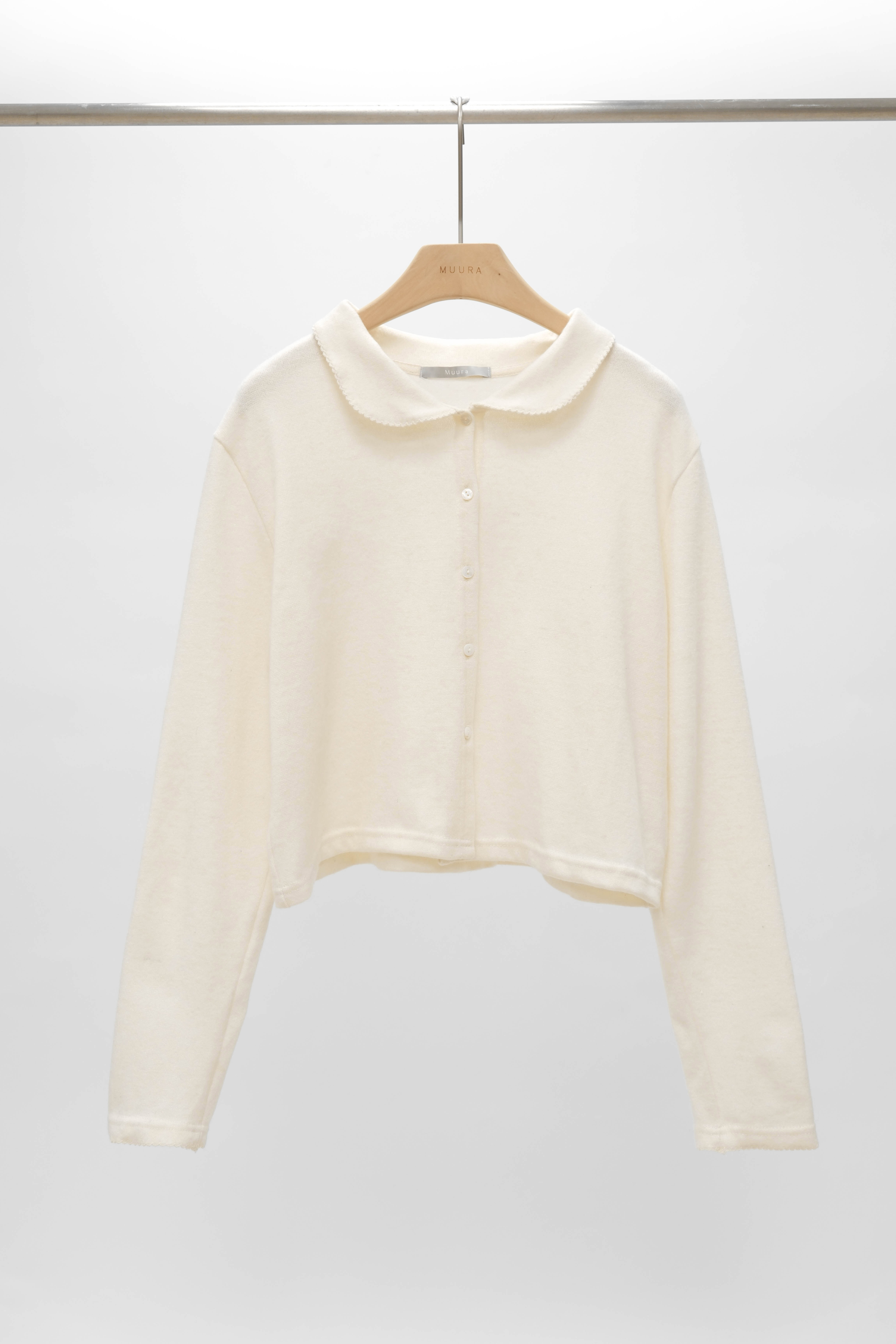 花邊小圓領針織衣 花邊小圓領針織衣