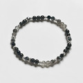 黑曜石黑髮晶手鍊_1 黑曜石黑髮晶手鍊_1
