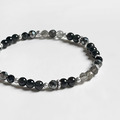 黑曜石黑髮晶手鍊_2 黑曜石黑髮晶手鍊_2