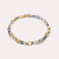 鈦晶黃水晶拉長石堇青石手鍊 鈦晶黃水晶拉長石堇青石手鍊