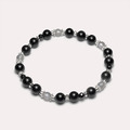 黑曜石拉長石手鍊 黑曜石拉長石手鍊