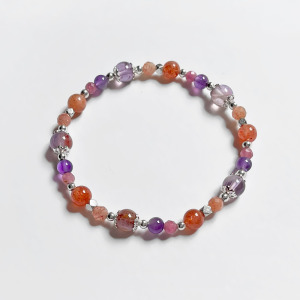 紫幽靈太陽石手鍊 紫幽靈太陽石手鍊