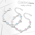 Galaxy Shining 閃耀心鍺手鍊 (白鋼) Galaxy Shining 閃耀心鍺手鍊 (白鋼)