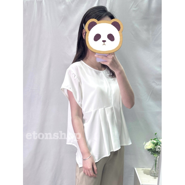 挺版棉麻料造型上衣 挺版棉麻料造型上衣