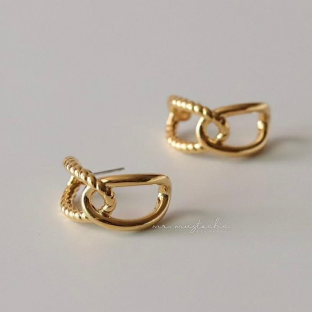 韓 編織金屬環 韓 編織金屬環