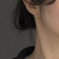 韓 925silver 法式小水滴耳環 韓 925silver 法式小水滴耳環