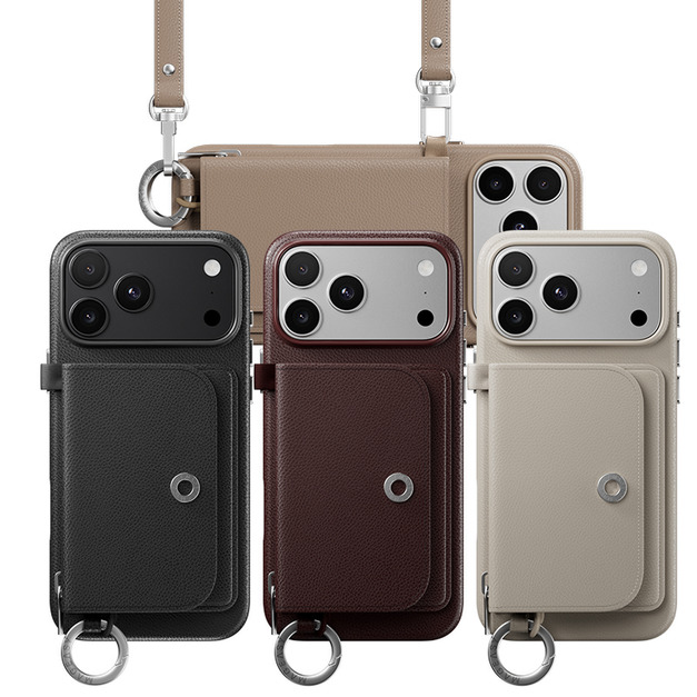 MAGEASY Pouch M iPhone 18系列 錢包磁吸掛繩手機殼 MAGEASY Pouch M iPhone 18系列 錢包磁吸掛繩手機殼