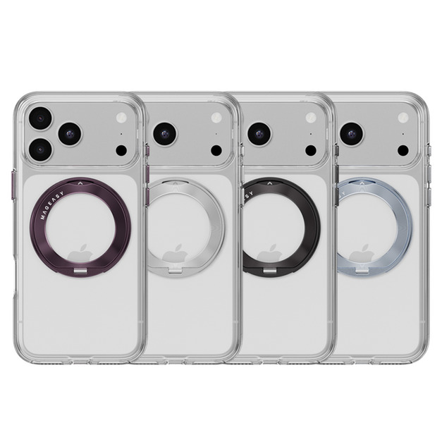 MAGEASY Bright 360 M iPhone 18系列 磁吸旋轉支架不發黃透明殼 MAGEASY Bright 360 M iPhone 18系列 磁吸旋轉支架不發黃透明殼