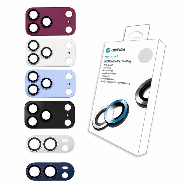 Oweida iPhone 18系列 一片式金屬鏡頭貼 Oweida iPhone 18系列 一片式金屬鏡頭貼