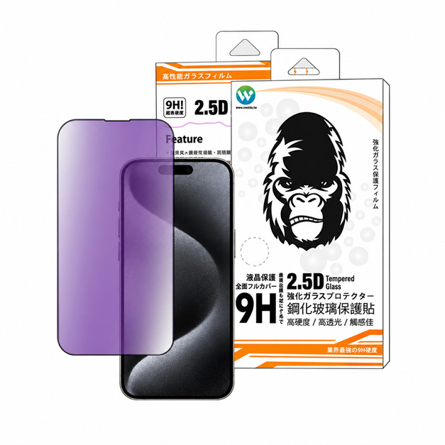 Oweida iPhone 全系列 電競霧面+降藍光 滿版鋼化玻璃貼 Oweida iPhone 全系列 電競霧面+降藍光 滿版鋼化玻璃貼