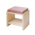 【hash】Hioh 純色天鵝絨座面巧疊小方凳-多色可選_1 【hash】Hioh 純色天鵝絨座面巧疊小方凳-多色可選_1