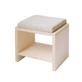 【hash】Hioh 混紡亞麻布座面巧疊小方凳-多色可選_1 【hash】Hioh 混紡亞麻布座面巧疊小方凳-多色可選_1