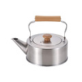 【日本和平FREIZ】千歲 日製木柄不鏽鋼直筒茶壺(IH對應)-2.5L_1 【日本和平FREIZ】千歲 日製木柄不鏽鋼直筒茶壺(IH對應)-2.5L_1