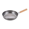 【日本和平FREIZ】千歲 日製木柄平底深煎鐵鍋(IH對應)-26cm_1 【日本和平FREIZ】千歲 日製木柄平底深煎鐵鍋(IH對應)-26cm_1