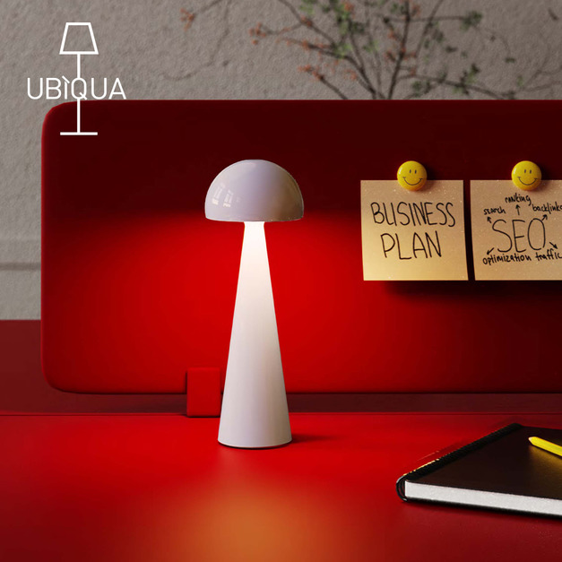 【義大利UBIQUA】Tiny 微柔蕈光簡約風USB充電式檯燈-多色可選 【義大利UBIQUA】Tiny 微柔蕈光簡約風USB充電式檯燈-多色可選