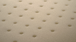 記憶棉表層打洞示意圖