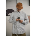 歐式線條襯衫/Stripe Shirt『藍色/白色』 歐式線條襯衫/Stripe Shirt『藍色/白色』