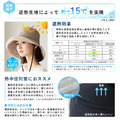 YOLI日本代購 | 日本 aroco -15℃極致遮熱防曬大沿遮陽帽_21 YOLI日本代購 | 日本 aroco -15℃極致遮熱防曬大沿遮陽帽_21