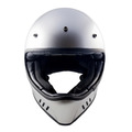 【Hey Club 1978】Phantom 08 Fiberglass 玻璃纖維復古型越野安全帽【亮光銀色】+【SENA】3S PLUS Universal 組合 【Hey Club 1978】Phantom 08 Fiberglass 玻璃纖維復古型越野安全帽【亮光銀色】+【SENA】3S PLUS Universal 組合