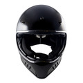 【Hey Club 1978】Phantom 04 Fiberglass 玻璃纖維復古型越野安全帽【亮光黑色】+【SENA】3S PLUS Universal 組合 【Hey Club 1978】Phantom 04 Fiberglass 玻璃纖維復古型越野安全帽【亮光黑色】+【SENA】3S PLUS Universal 組合