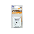 【R-172B】 3P+2P-1開2插安全轉接器_1 【R-172B】 3P+2P-1開2插安全轉接器_1