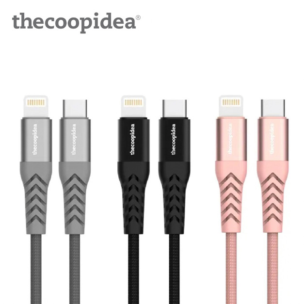 thecoopidea Type-C to Lightning PD 傳輸線(1.2M) thecoopidea Type-C to Lightning PD 傳輸線(1.2M)