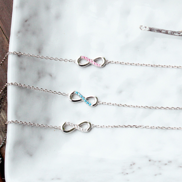 925純銀|愛無限手鍊 HB0148-1-2