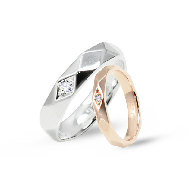 925純銀|愛的亮點戒指 RL0094-RL0095