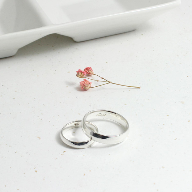 925純銀|愛是唯一戒指 RL0086-RL0087