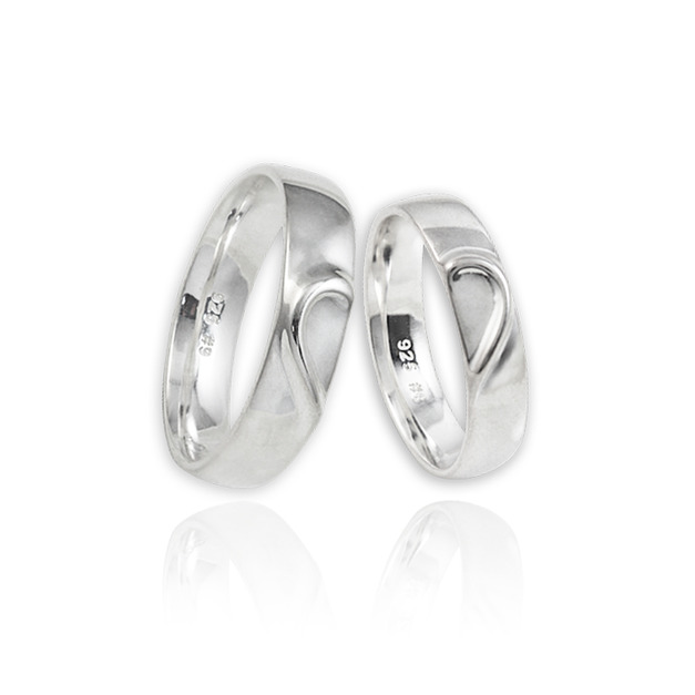 925純銀|愛在一起戒指 RL0159-RL0160