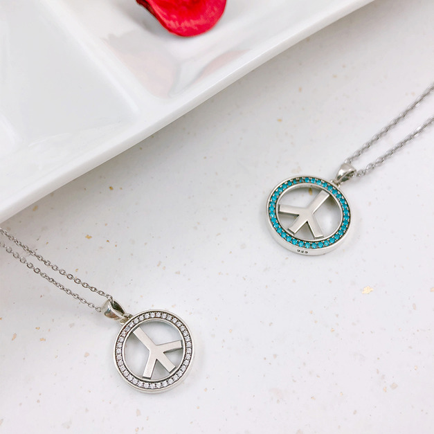 925純銀|Peace Love項鍊【女款】 PS-1229