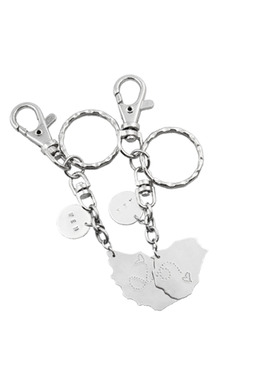 925純銀|愛情地圖.鑰匙圈訂做【一個】 R4001 925純銀|愛情地圖.鑰匙圈訂做【一個】 R4001